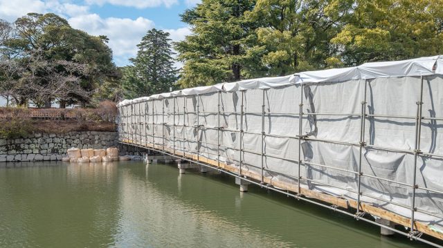 橋梁(つり足場)